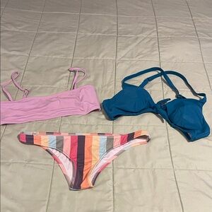 Colorful Bikini pieces